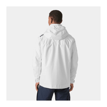 HH Men's Crew Hooded Midlayer Jacket 2 – White – detail