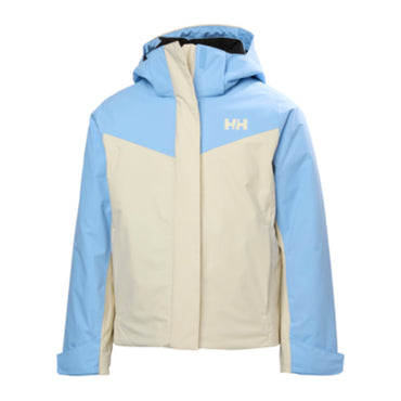 HH Girls' Jr Girl Icelily Jacket – Cream – detail