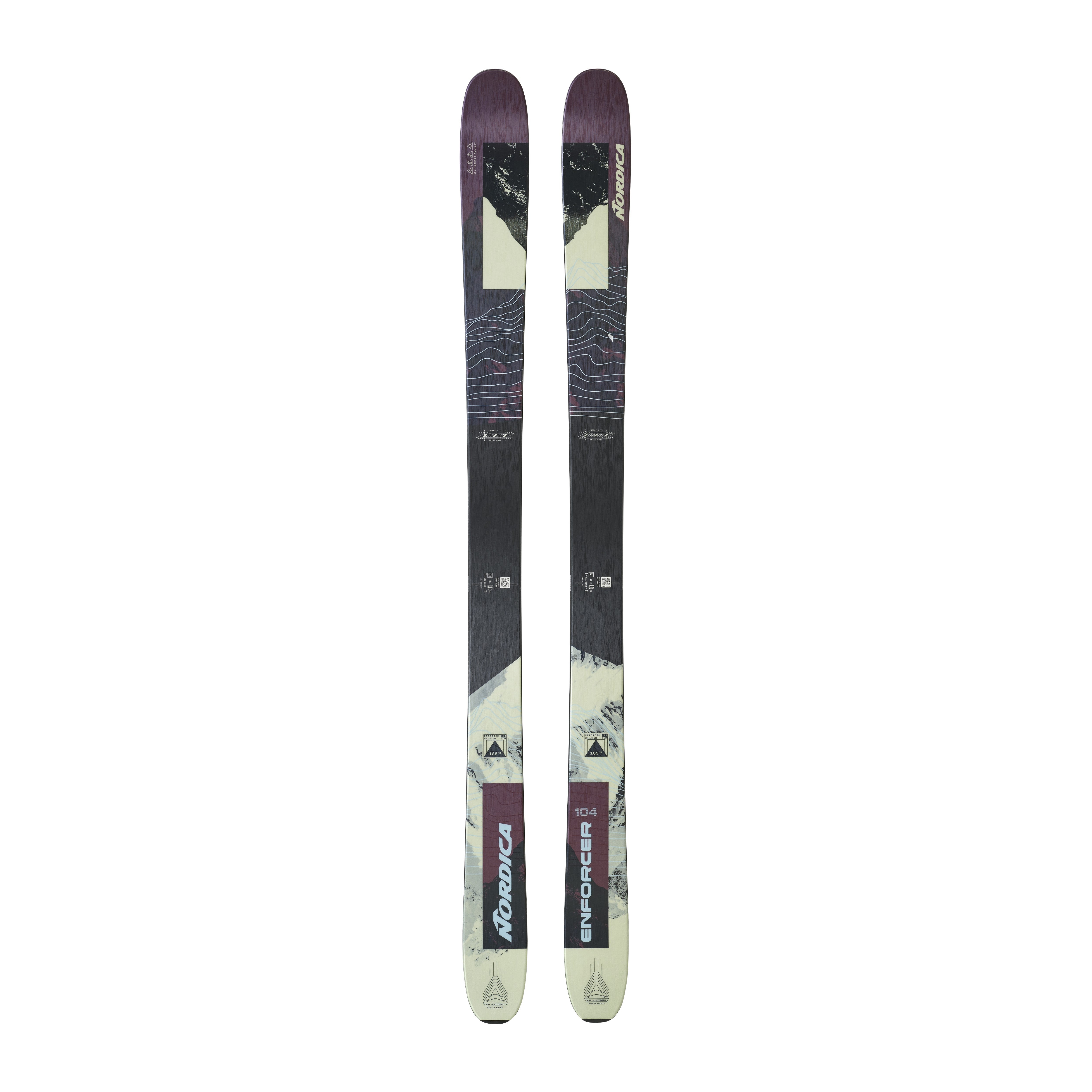 Nordica Enforcer 104 26/27 all-mountain ski – topsheet