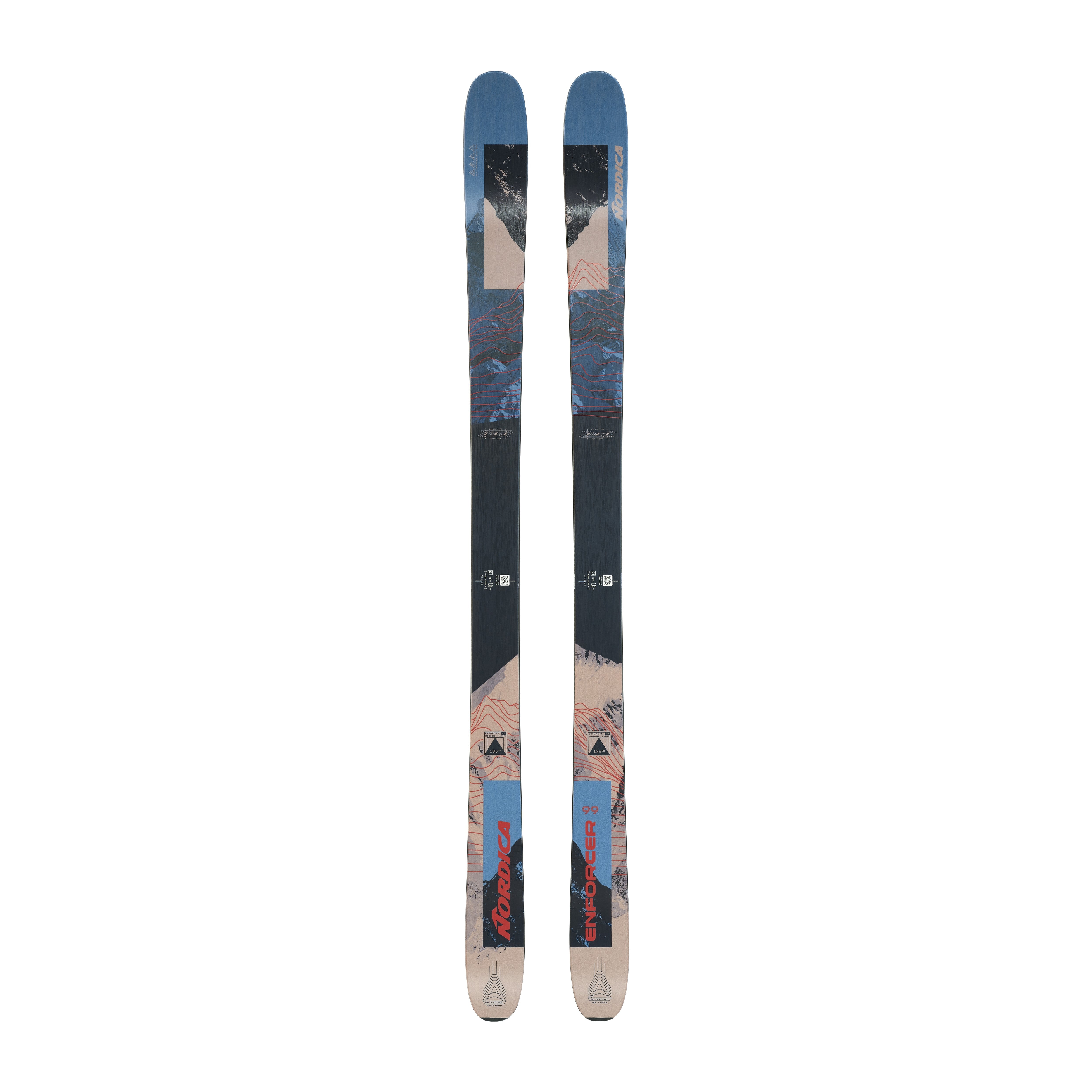 Nordica Enforcer 99 26/27 all-mountain ski – topsheet