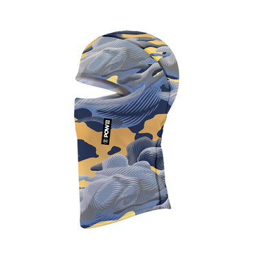BUFF ThermoNet Hinged Balaclava — Youth in Crowth Pow Multi