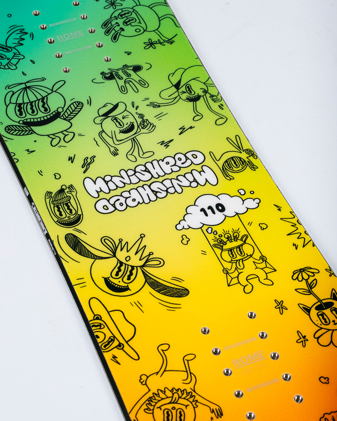 Rome Minishred snowboard 2026