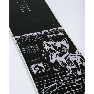 Rome Service Dog snowboard 2026