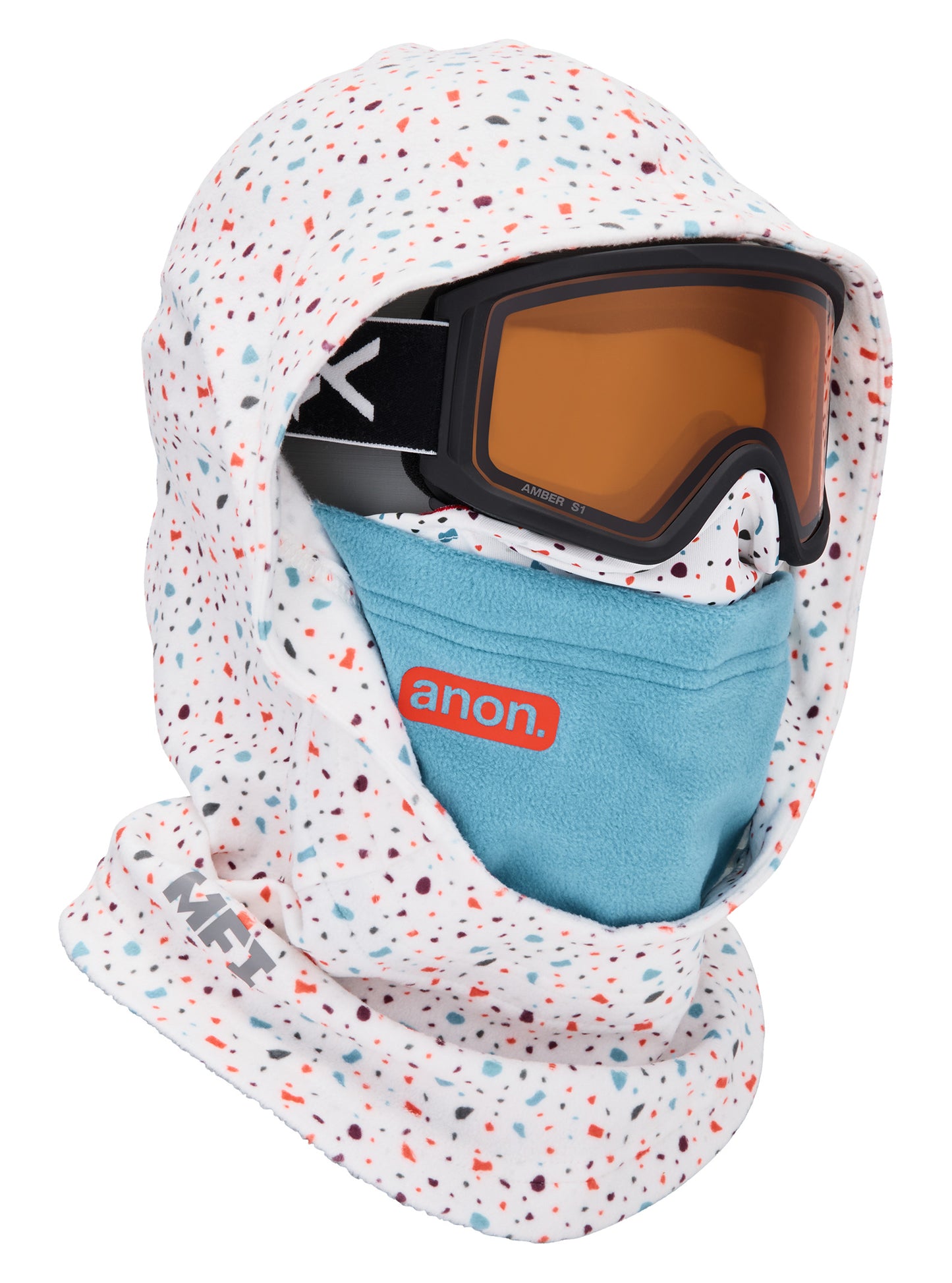 Kids' MFI Hooded Balaclava Face Mask Speckles