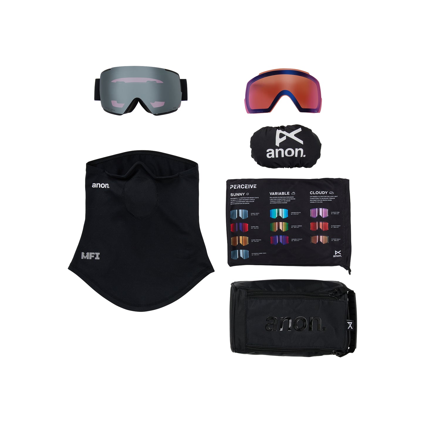 Burton M5 Goggles + Polarized Perceive Lens