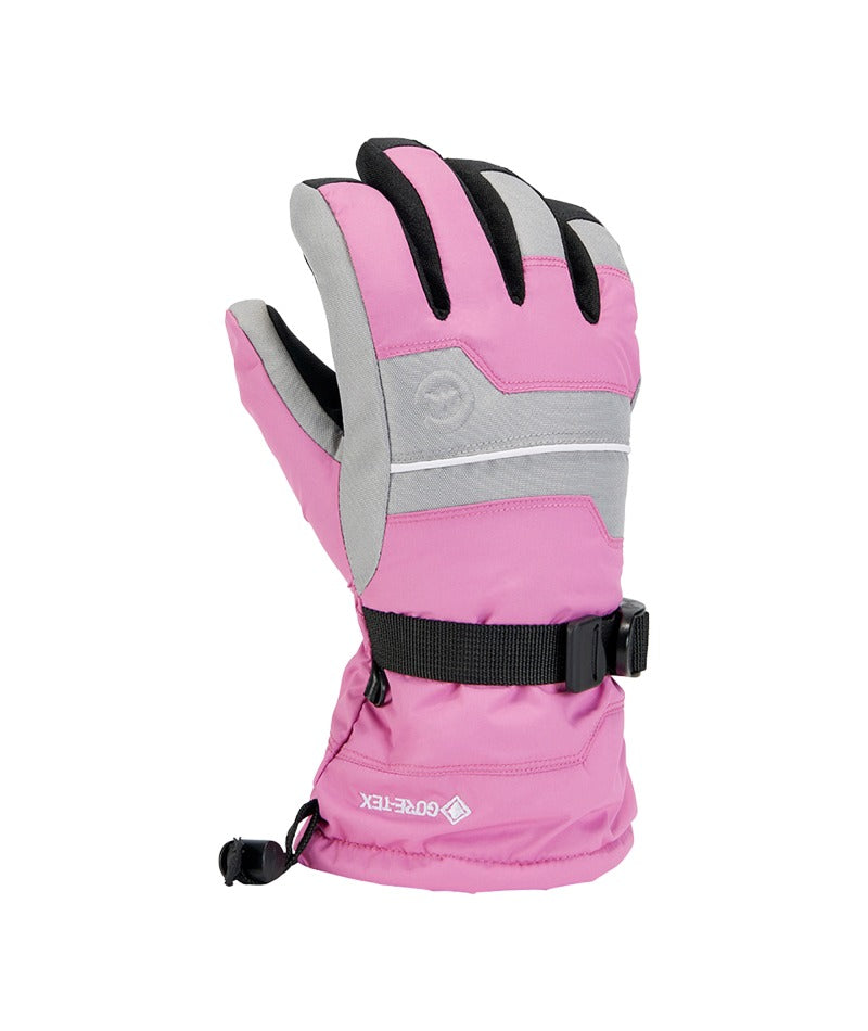 Gordini Junior's Gore-tex Glove — Super Pink Clay Grey