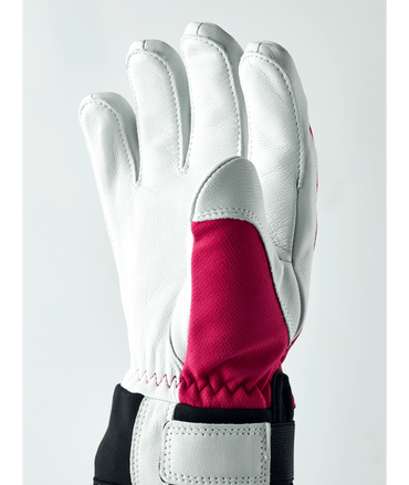 Hestra Patrol Jr ski glove, Fuschia colourway