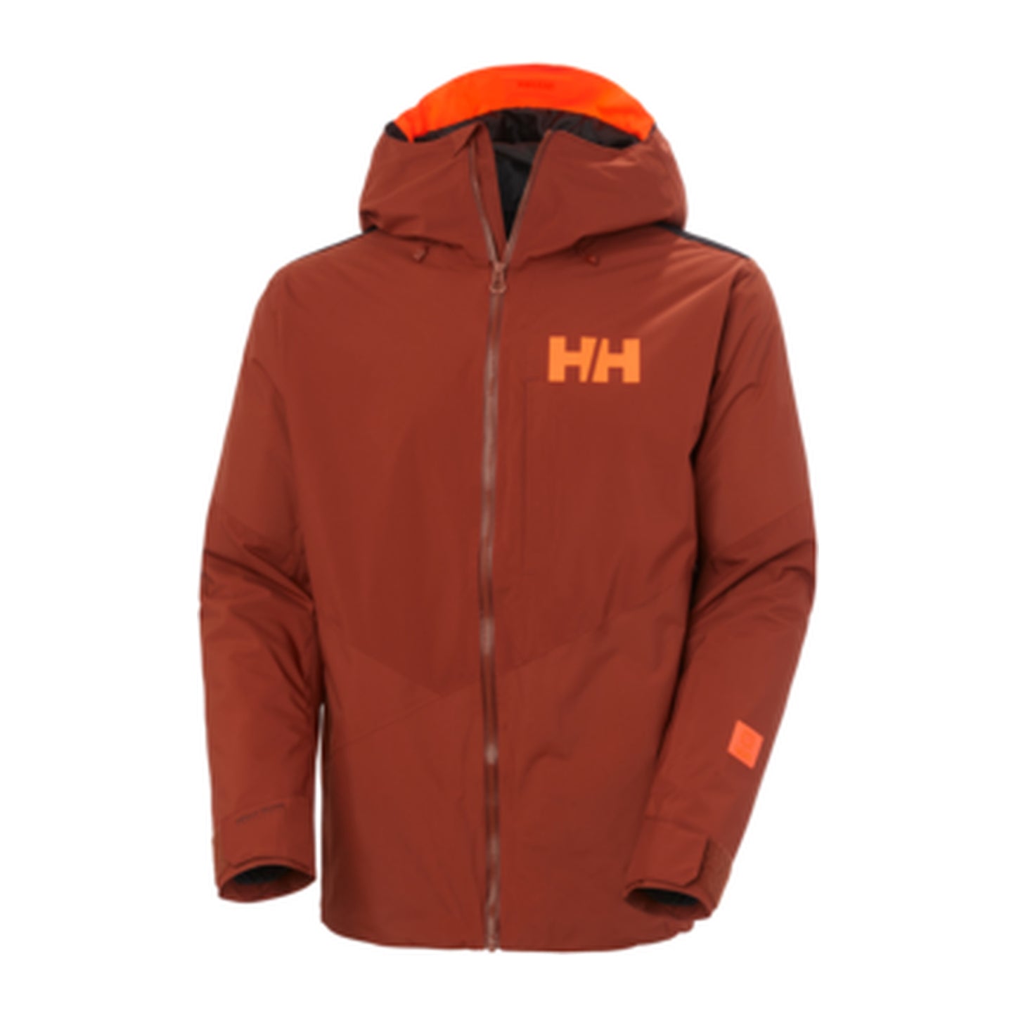 HH Men's Powdreamer 3.0 Jacket – Iron Oxide – detail