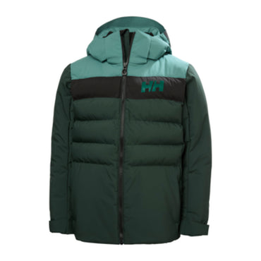 HH Junior Jr Cyclone Jacket – Dark Jungle – detail