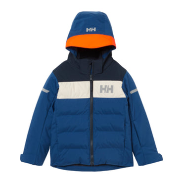 HH Kids' K Vertical Ins Jacket – Dark Blue – detail