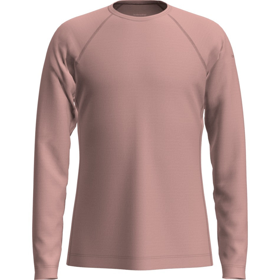 Icebreaker Kids Merino 200 Oasis Long Sleeve Crewe - Pink Quartz