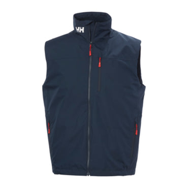 HH Men's Crew Pile Vest – Navy – detail