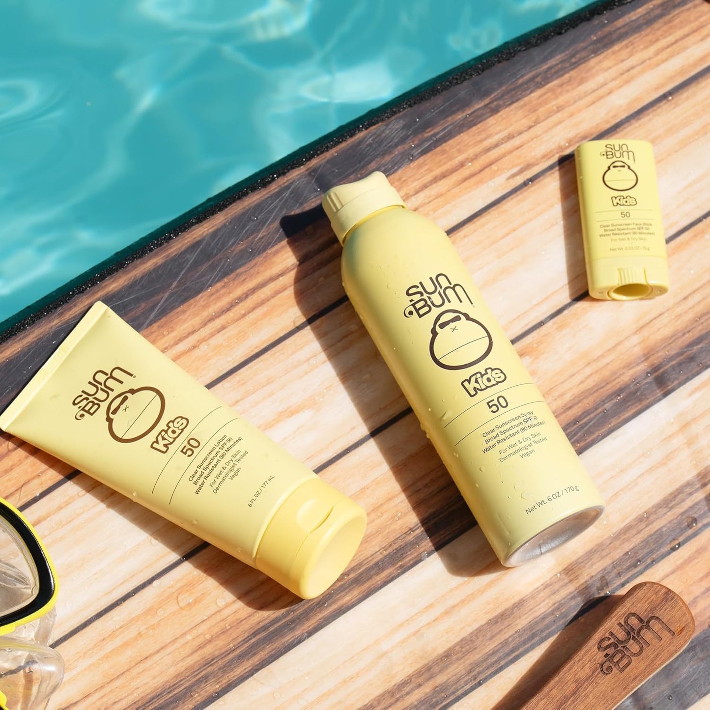 Sun Bum Kids SPF 50 Clear Sunscreen Lotion
