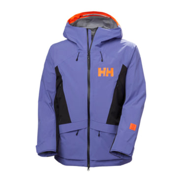 HH Men's Sogn Tinden Shell Jacket – Ultra Violet – detail