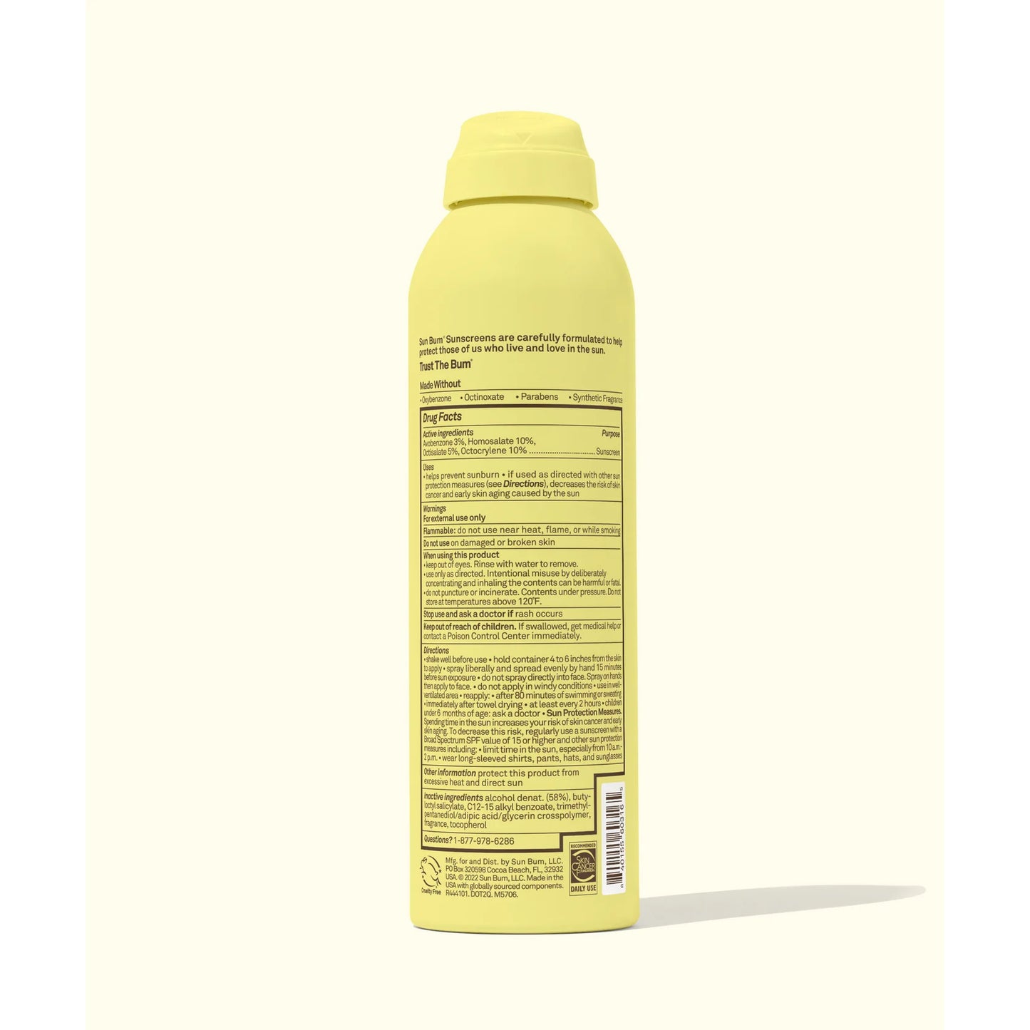 Sun Bum Kids SPF 50 Clear Sunscreen Spray