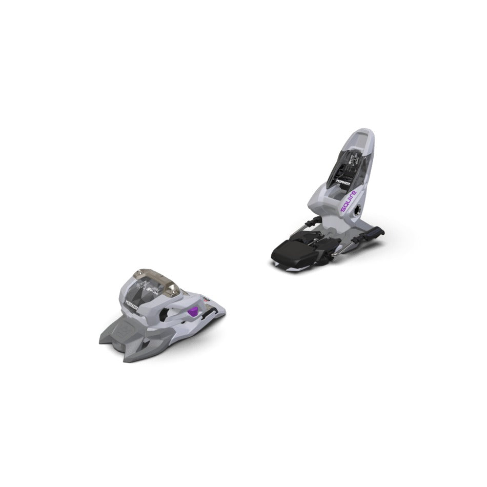 Marker Squire 11 Bindings 26/27 — Grey/Purple toe and heel