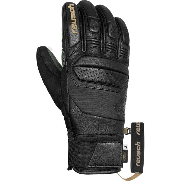 Reusch Marco Odermatt Glove - Reusch Marco Odermatt Glove - Black - back of hand