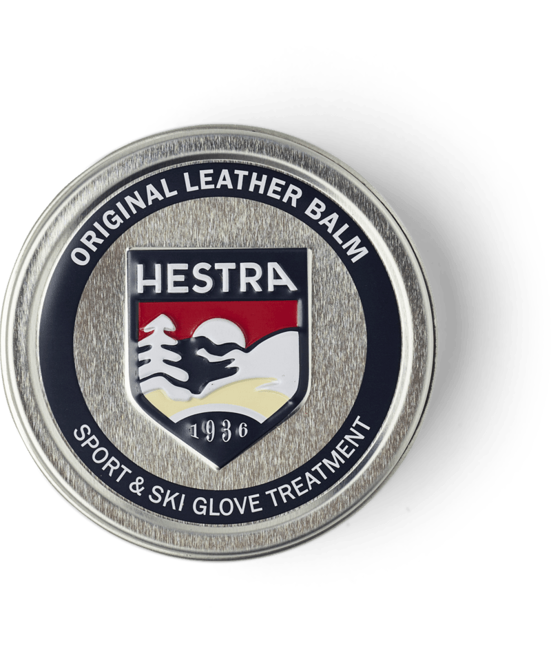 Hestra Original Leather Balm tin, sport and ski glove leather treatment
