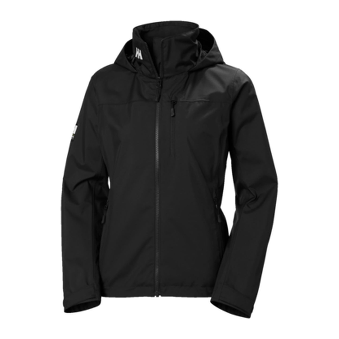 HH Women's W Crew Hooded Jacket 2.0 – Black – detail