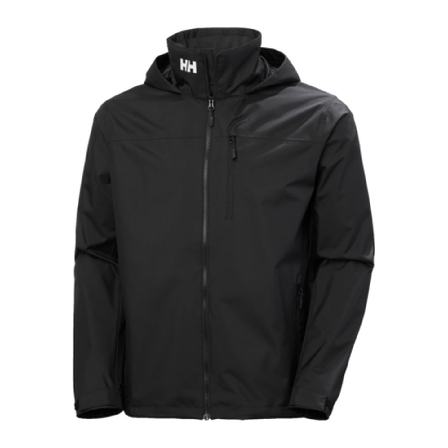 HH Men's Crew Hooded Jacket 2.0 – Black – detail