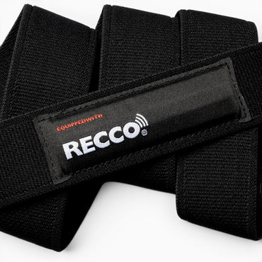 Arcade x RECCO Belt in Black — Arcade logo patch