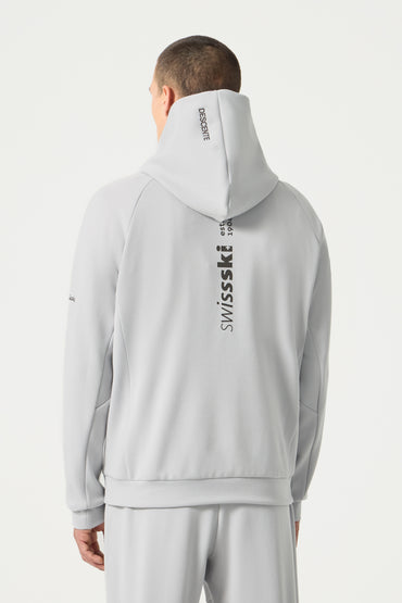 Descente Tech Sweat Parka, Icicle Gray