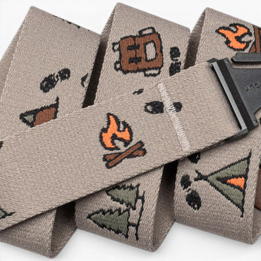 Arcade Get Outside Belt in Dunes — Arcade logo patch