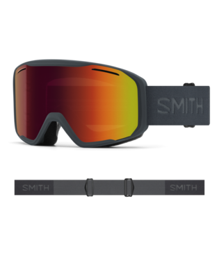 Smith Blazer Snow Goggle — Slate | Red Sol-X Mirror