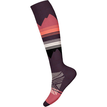 Smartwool Women's Ski Targeted Cushion Pattern OTC Socks - Purple Iris