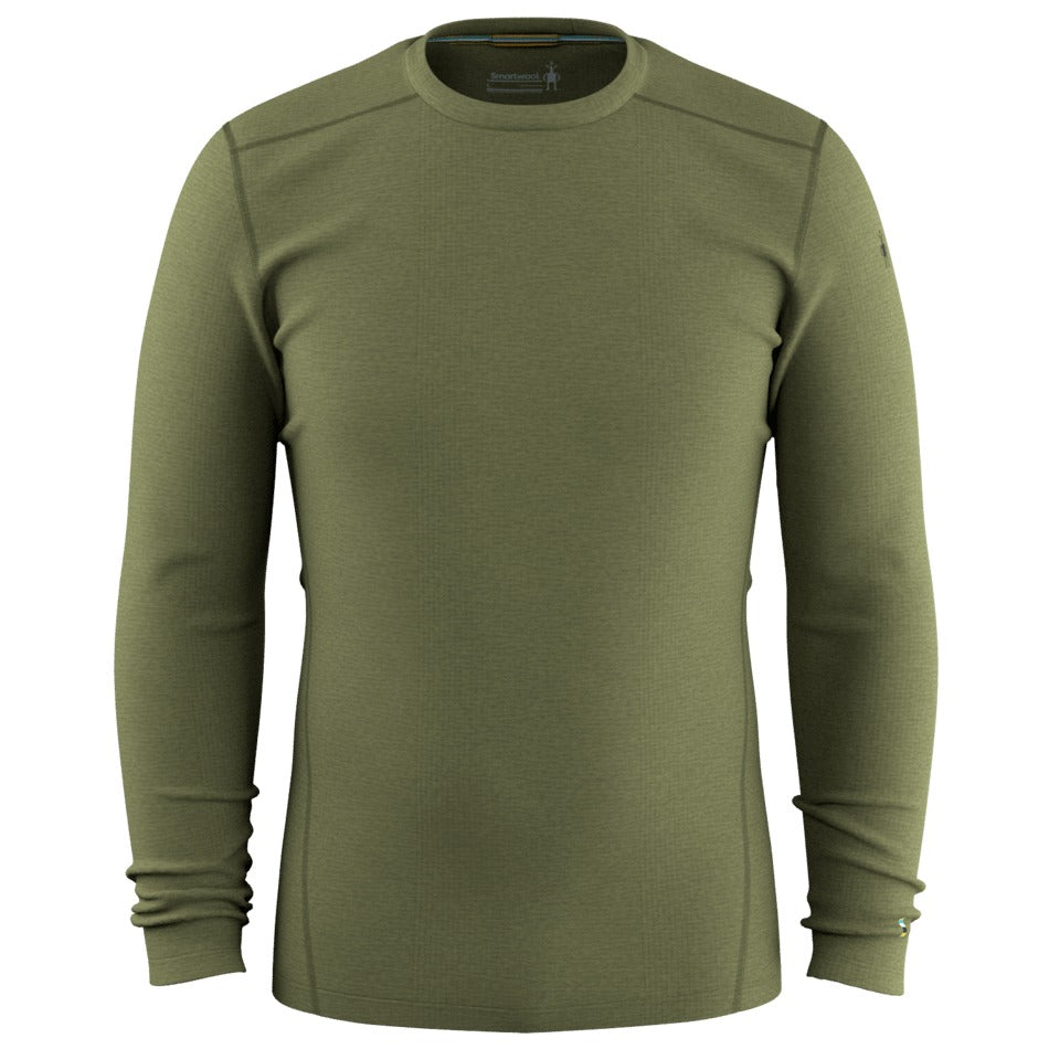 Smartwool Men's Classic Thermal Merino Base Layer Crew - Winter Moss Heather
