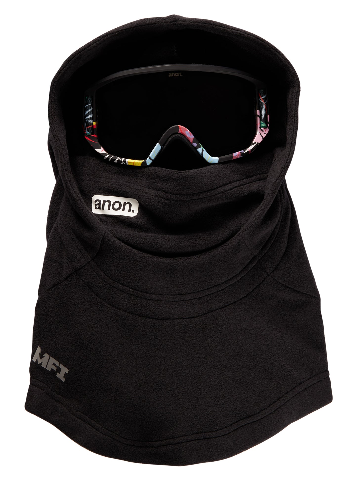 Kids' MFI Hooded Balaclava Face Mask Black
