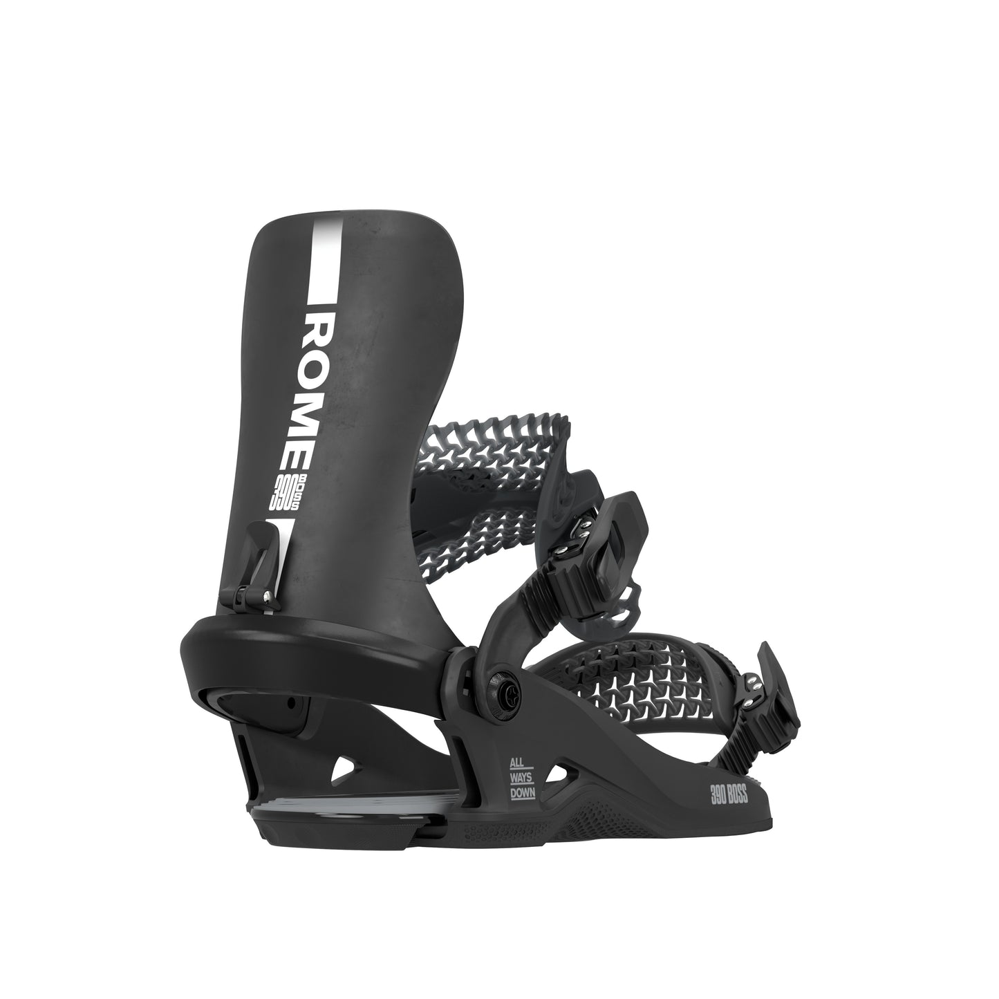 Rome 390 Boss HW Snowboard Bindings 2026/2027 black