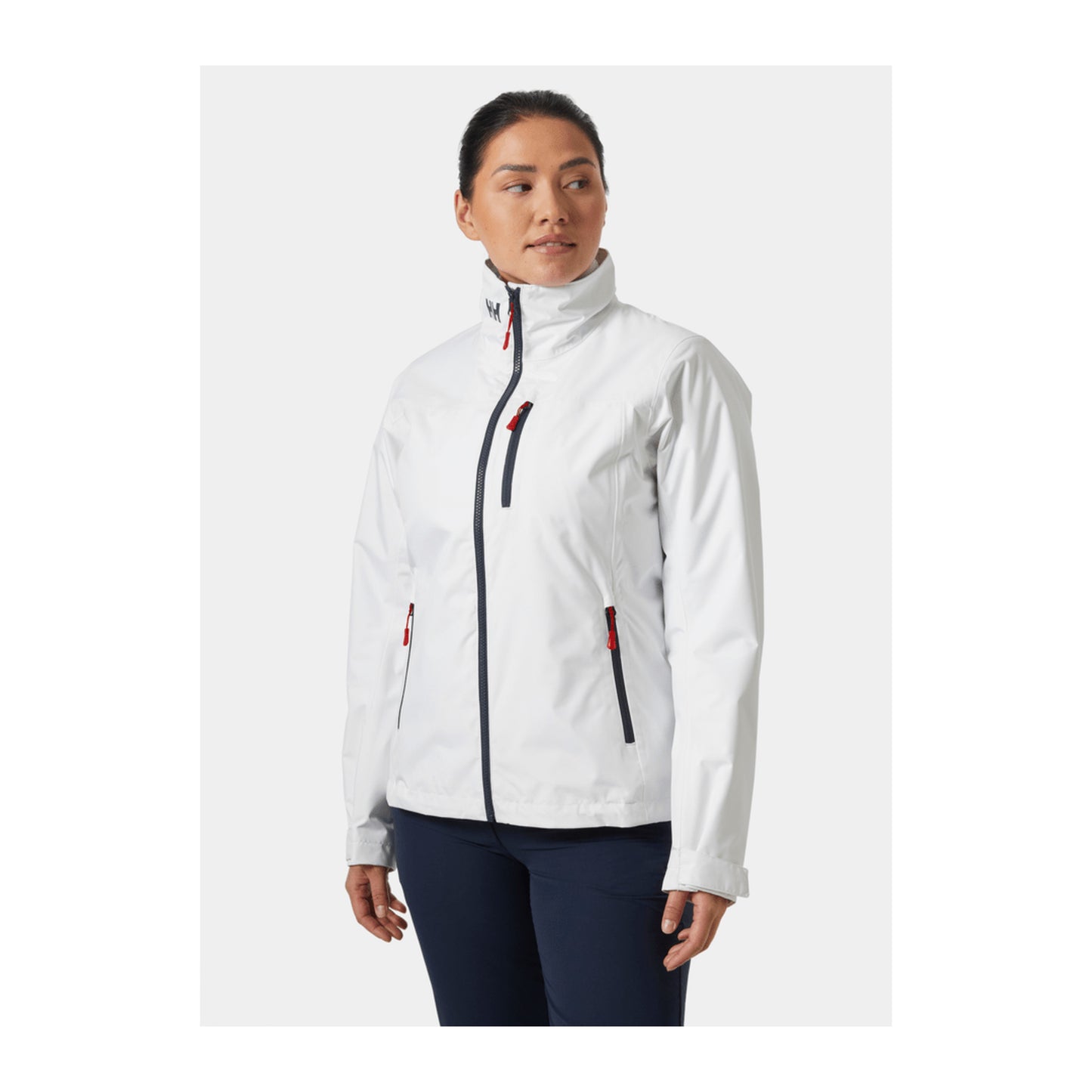 HH Women's W Crew Midlayer Jacket 2 – White – detail
