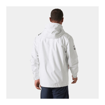 HH Men's Crew Hooded Jacket 2.0 – White – detail