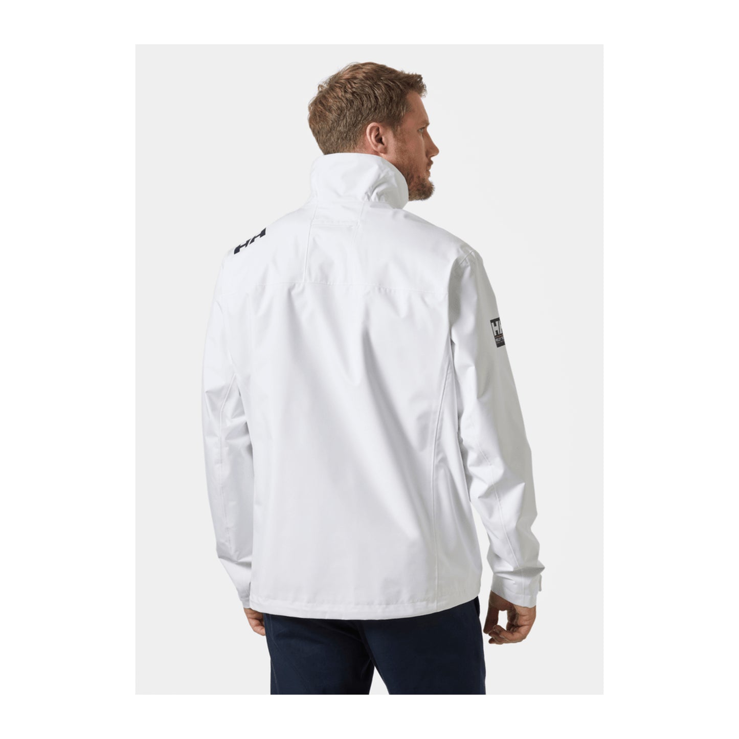 HH Men's Crew Jacket 2.0 – White – detail