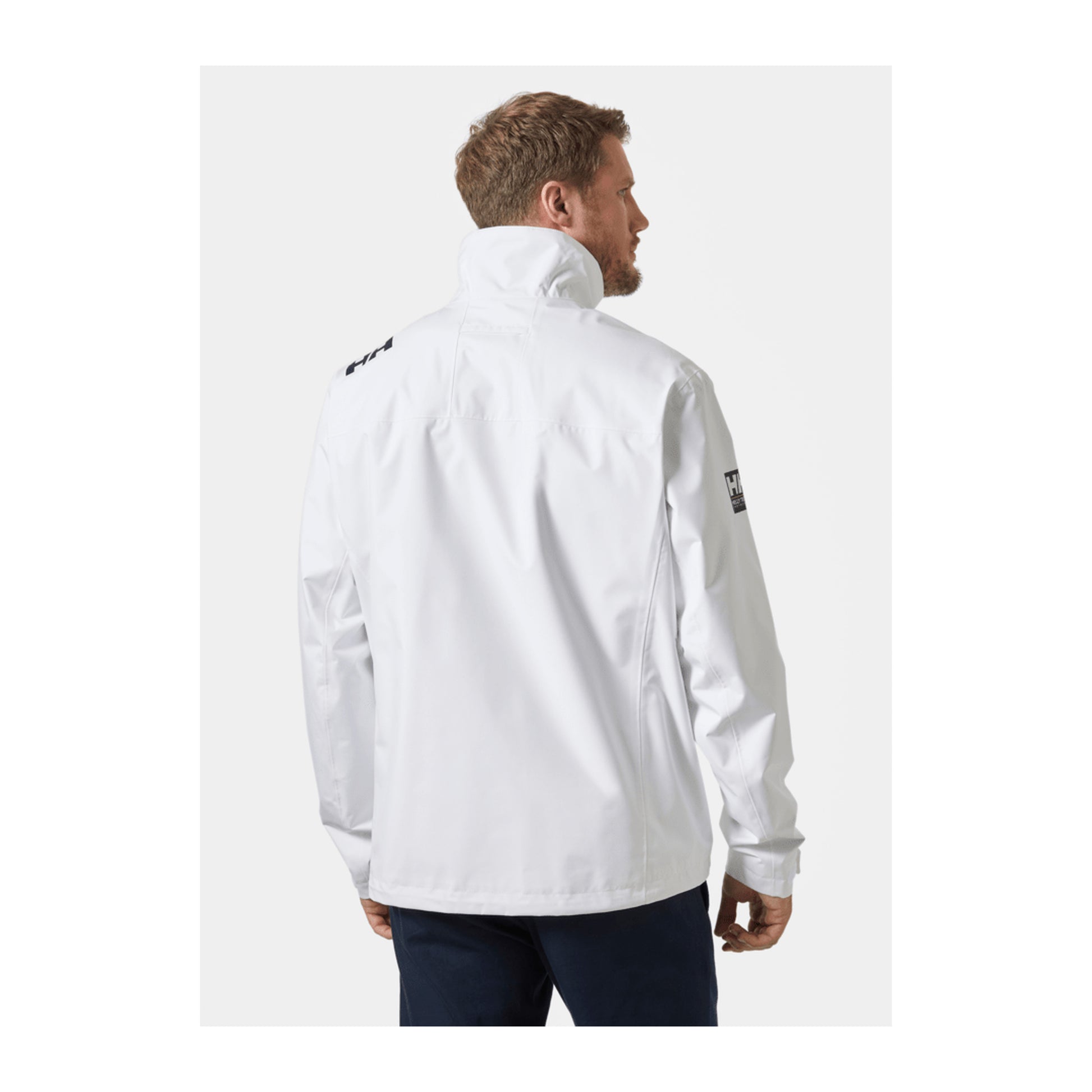 HH Men's Crew Jacket 2.0 – White – detail
