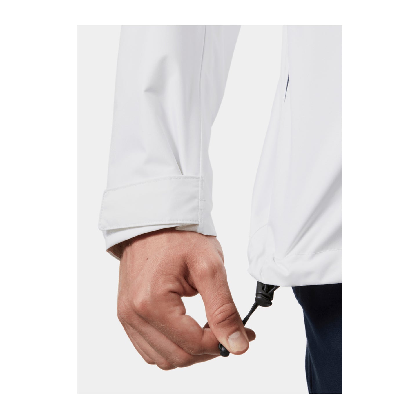 HH Men's Crew Midlayer Jacket 2 – White – detail