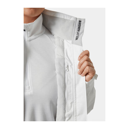 HH Women's W Crew Midlayer Jacket 2 – White – detail