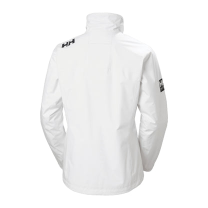 HH Women's W Crew Midlayer Jacket 2 – White – back