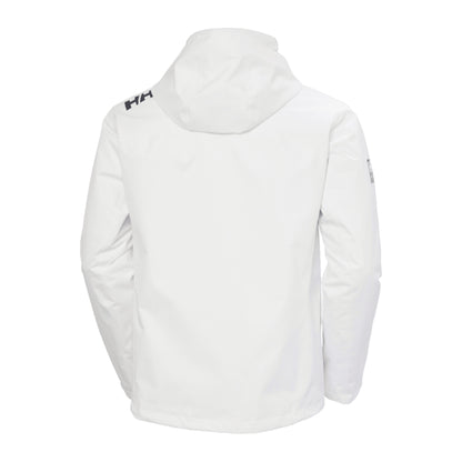 HH Men's Crew Hooded Midlayer Jacket 2 – White – back