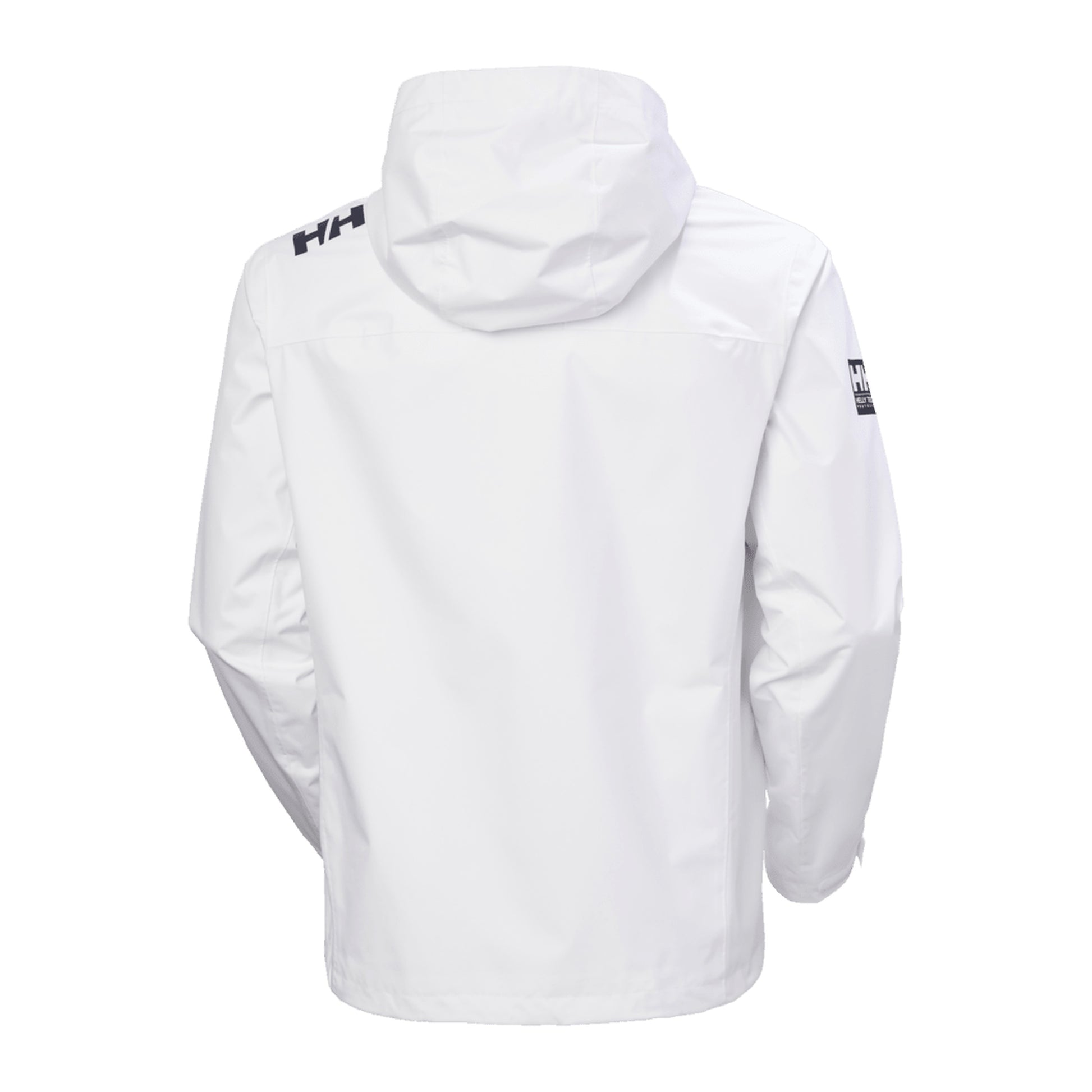 HH Men's Crew Hooded Jacket 2.0 – White – back