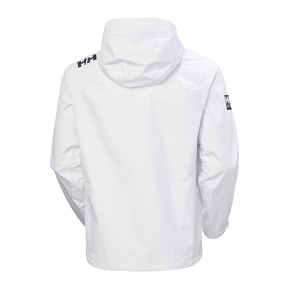 HH Men's Crew Hooded Jacket 2.0 – White – back