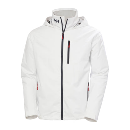 HH Men's Crew Hooded Midlayer Jacket 2 – White – detail