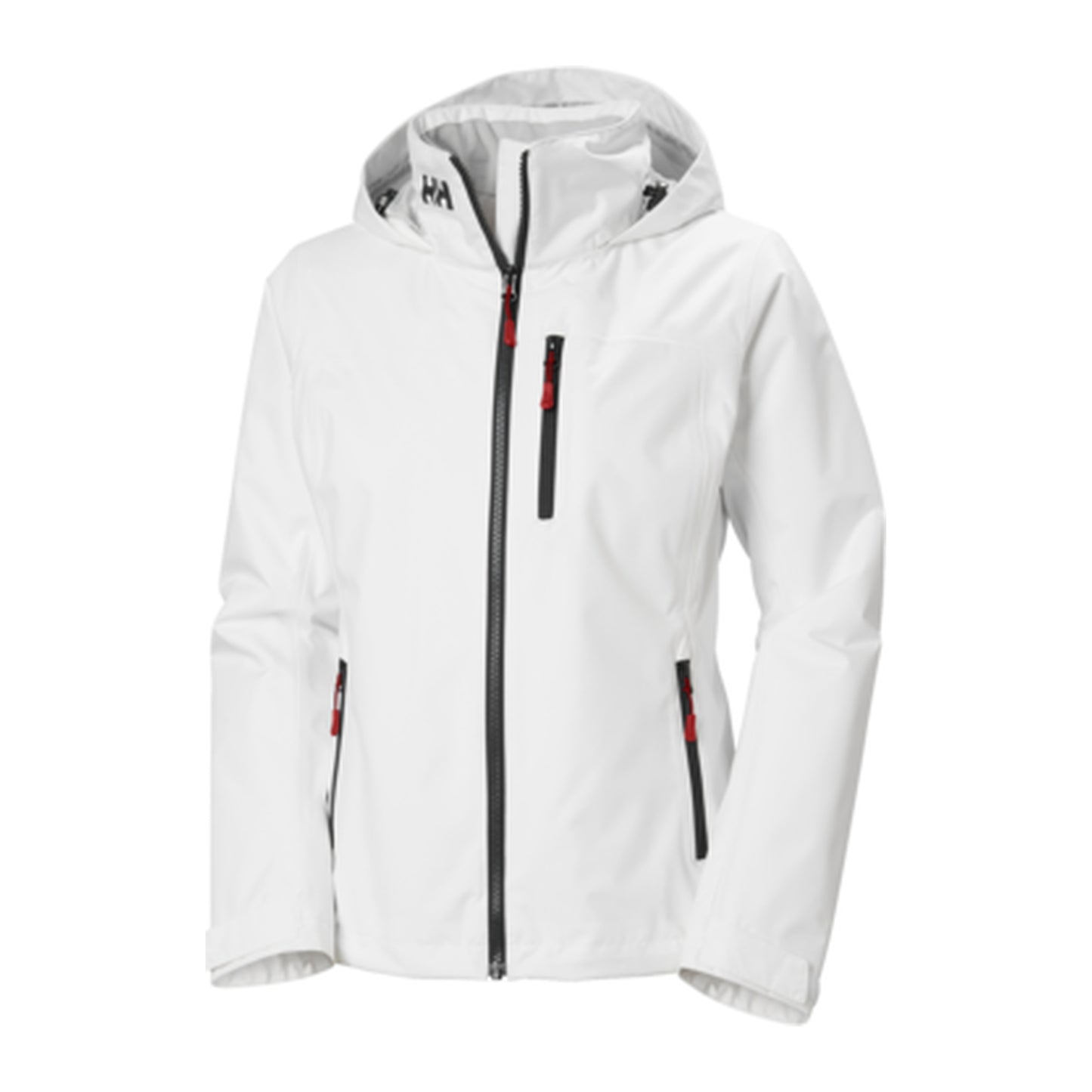 HH Women's W Crew Hooded Midl Jacket 2.0 – White – detail