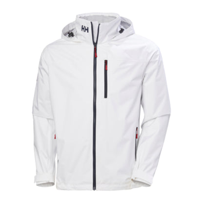 HH Men's Crew Hooded Jacket 2.0 – White – detail