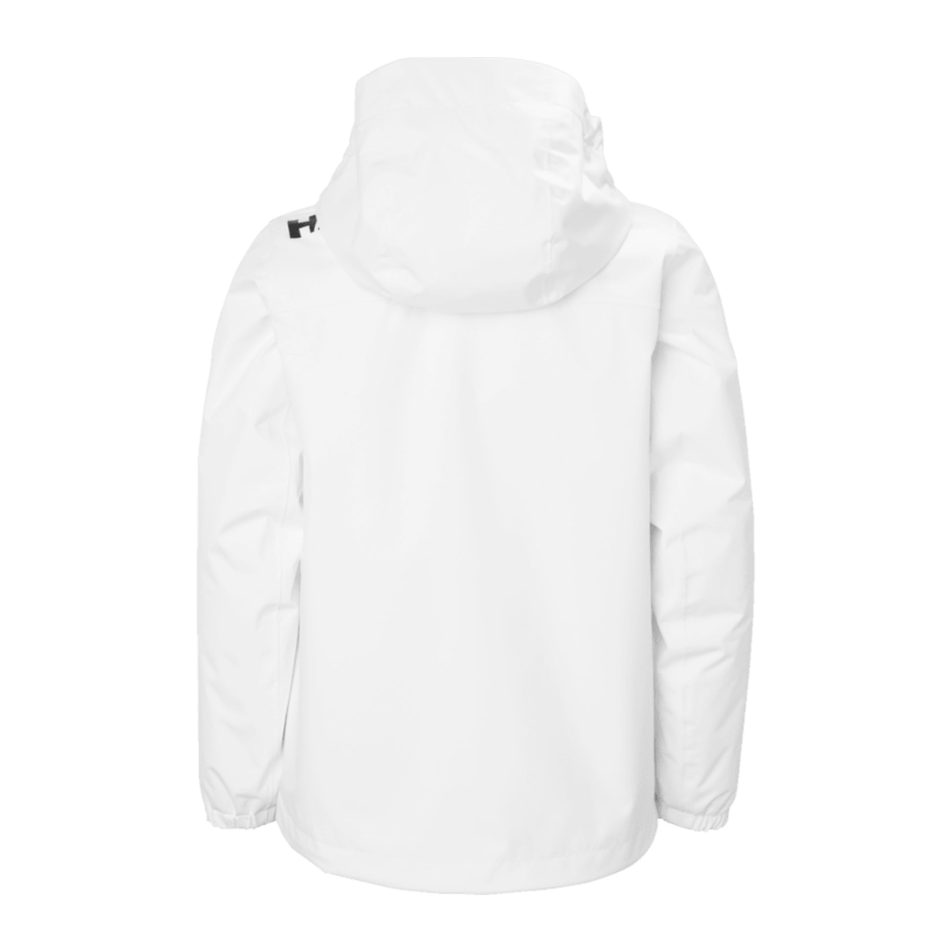 HH Junior Jr Crew Midlayer Jacket 2.0 – White – back