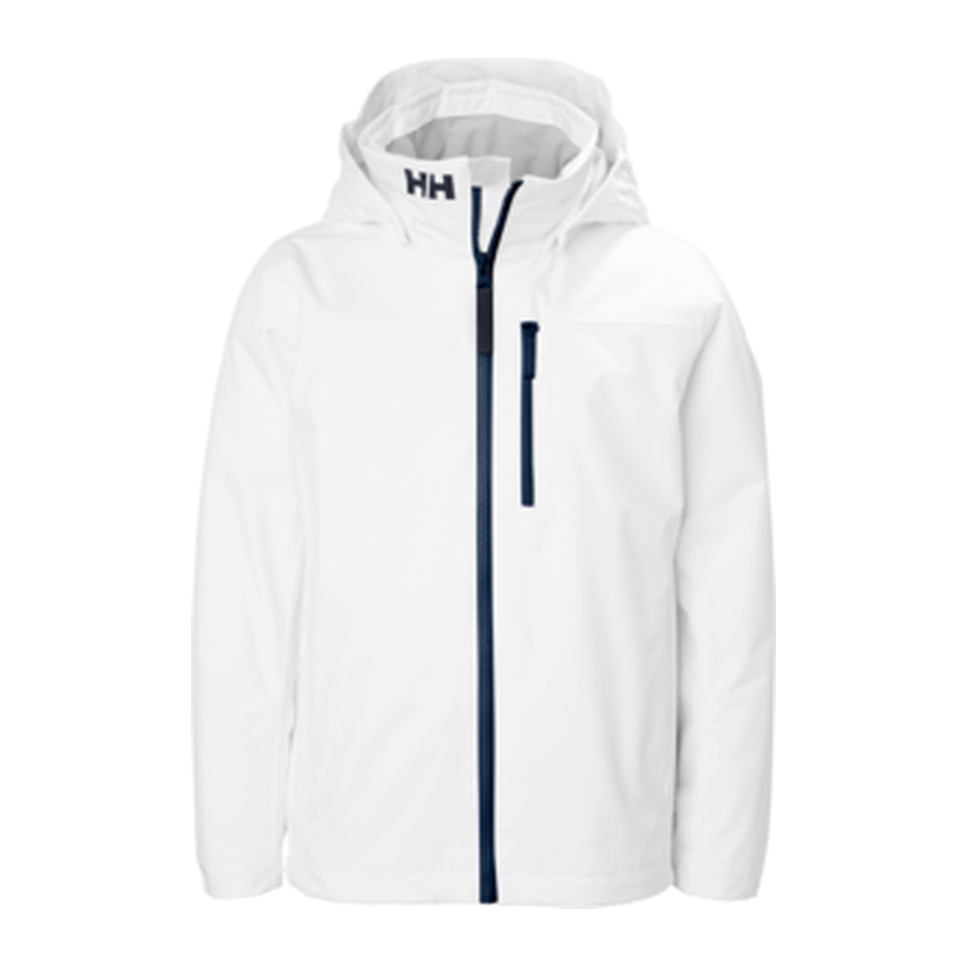 HH Junior Jr Crew Midlayer Jacket 2.0 – White – detail