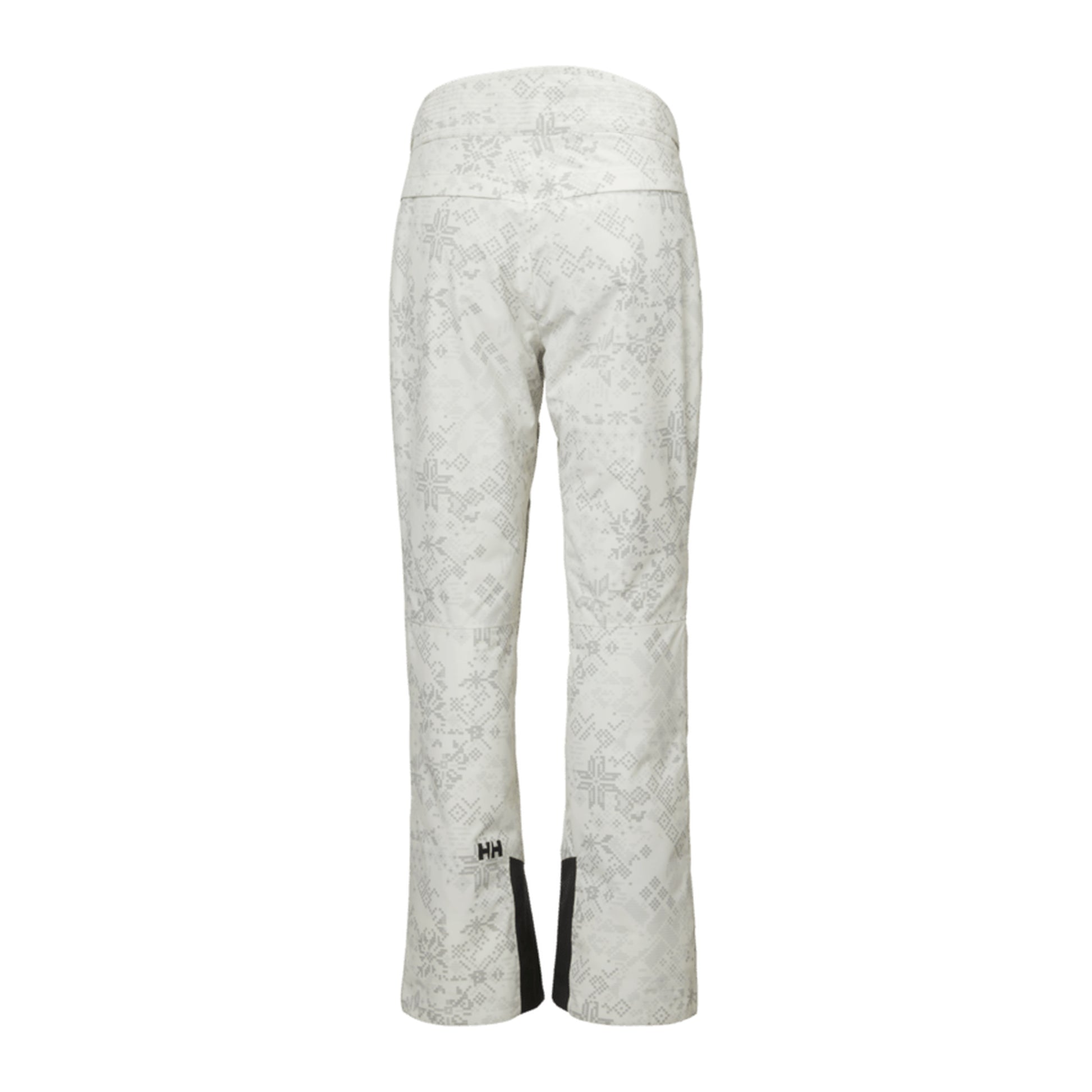 HH Women's W Legendary Insulated Pant – Cream New Nordic Aop – back