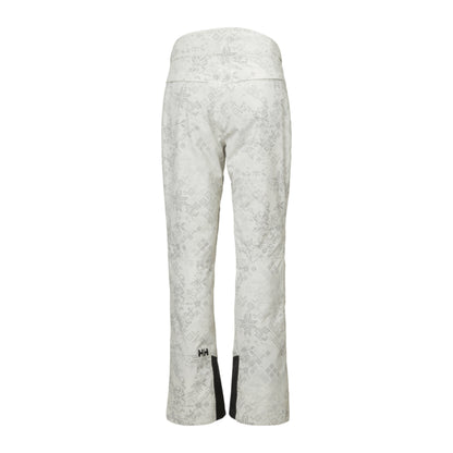 HH Women's W Legendary Insulated Pant – Cream New Nordic Aop – back