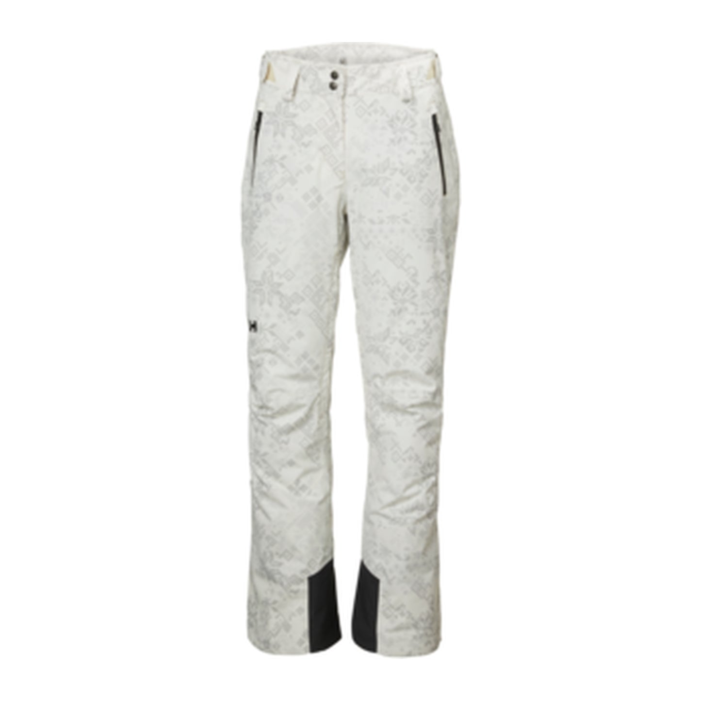 HH Women's W Legendary Insulated Pant – Cream New Nordic Aop – detail